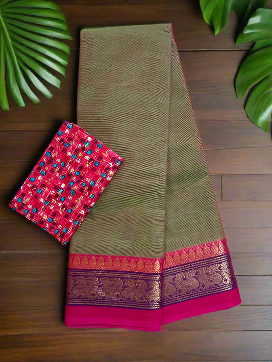 Chettinadu Cotton Saree