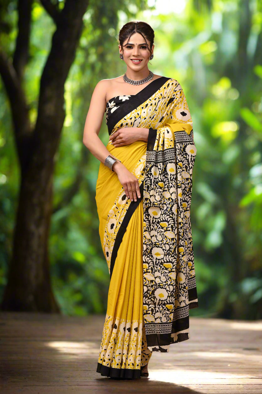 Mulmul Cotton Saree