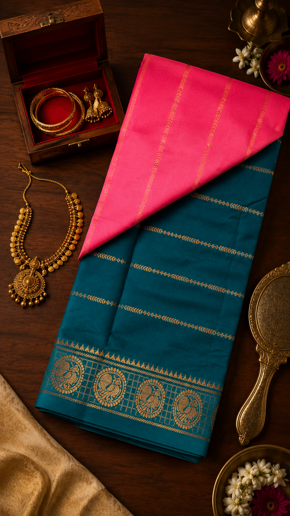 Sri Velthari - Pink X Ramar Green