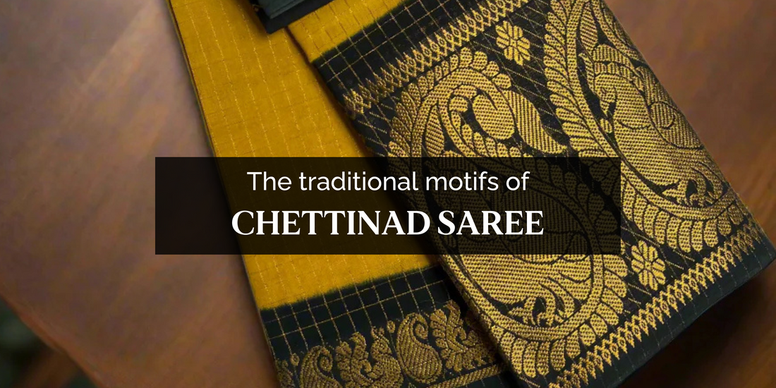 The traditional motifs of chettinadu saree