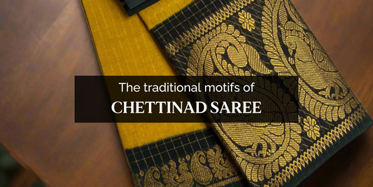 The traditional motifs of chettinadu saree