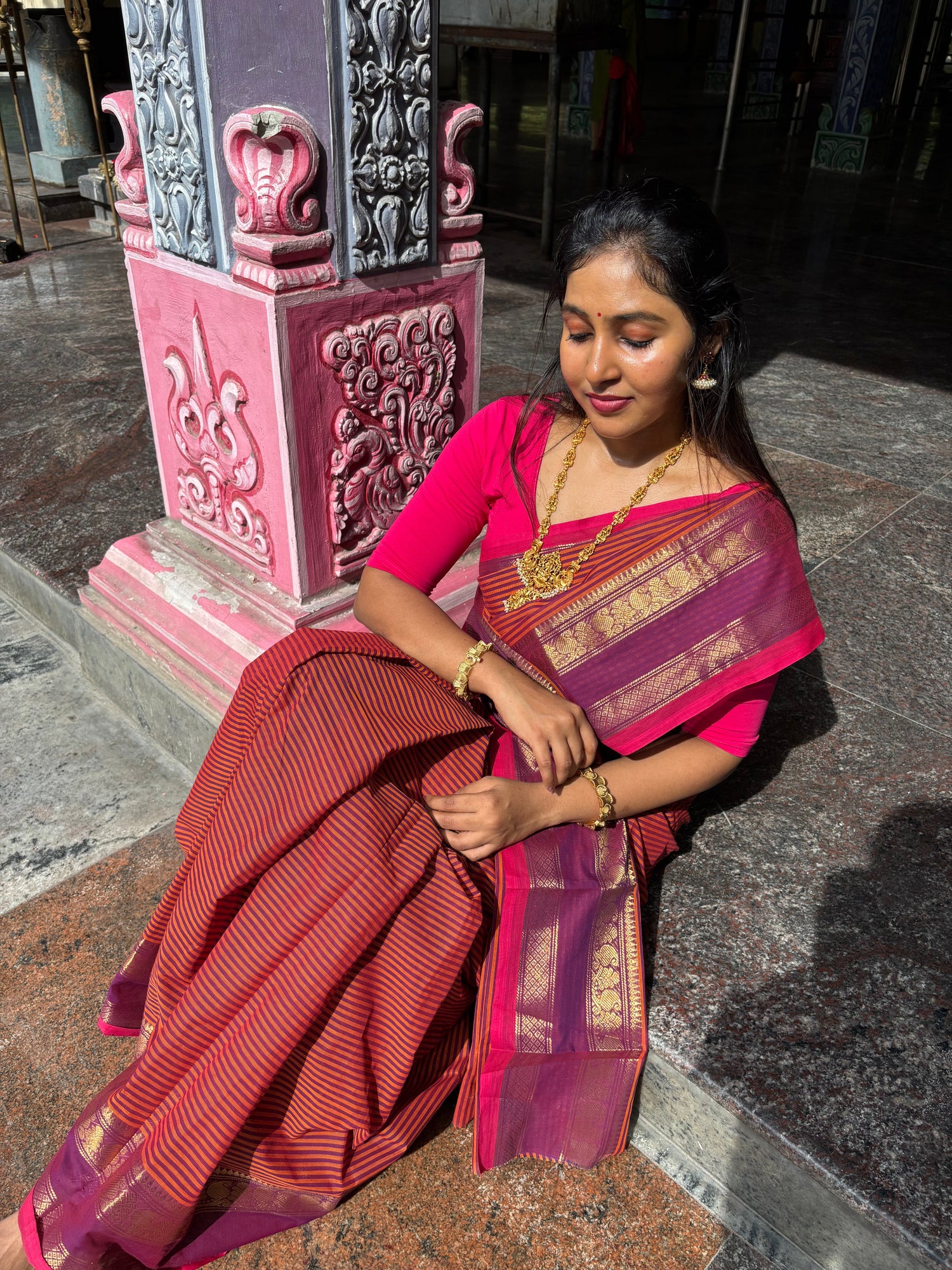 Chettinadu cotton saree