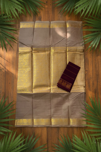 Swarnavanam - Coconut Shell and Maroon