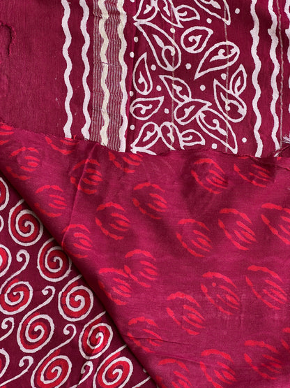 MaroonLinenSarees