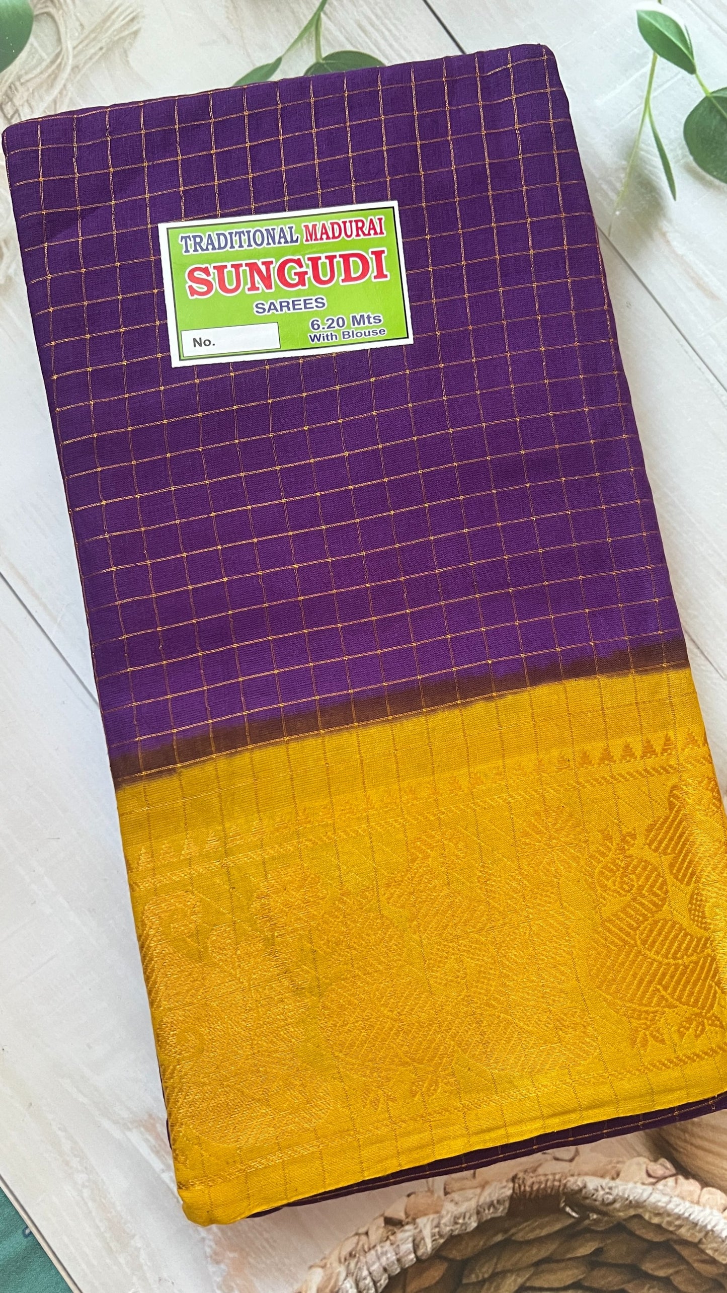 Zari Kattam - Purple Mustard