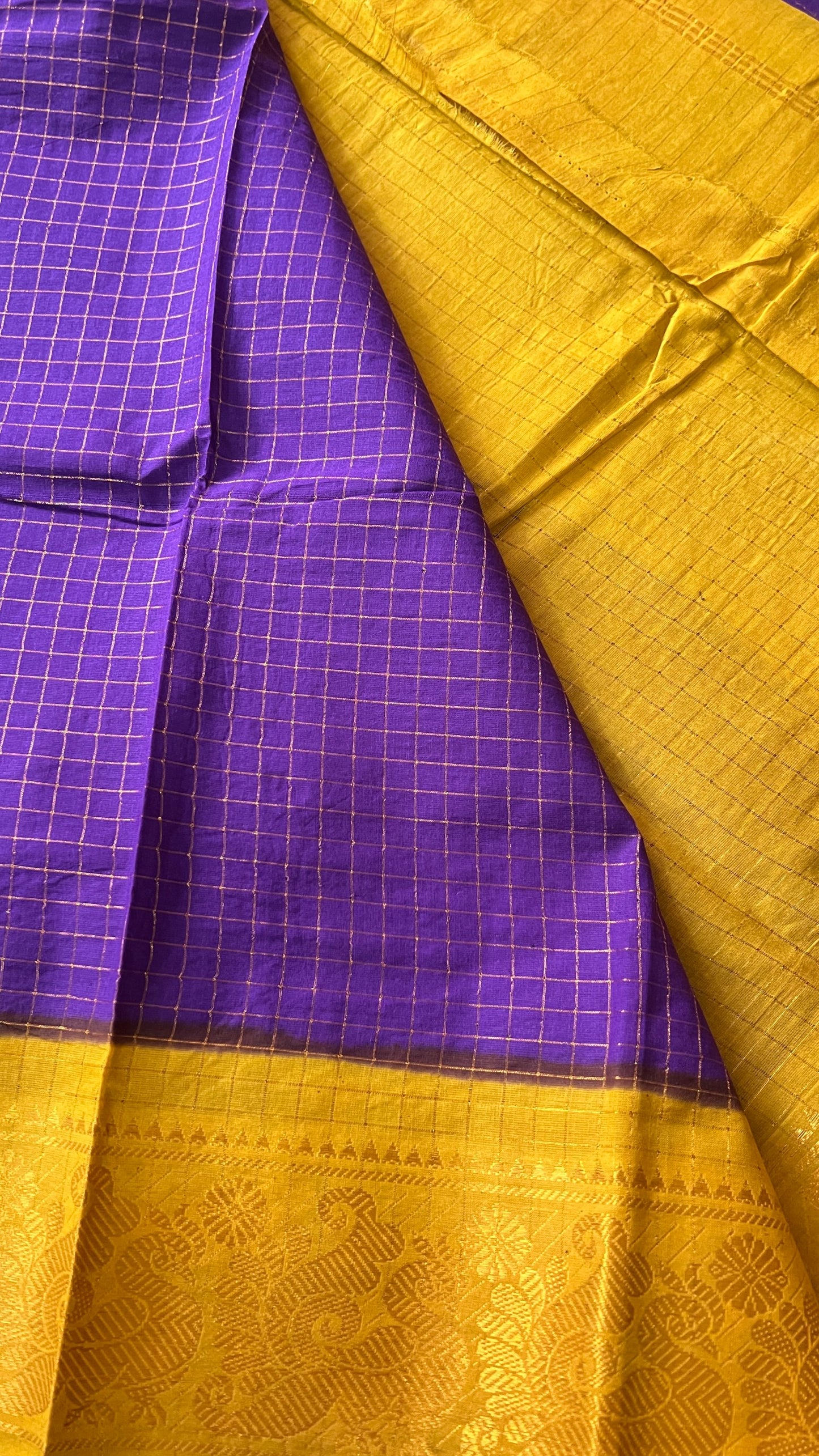 Zari Kattam - Purple Mustard