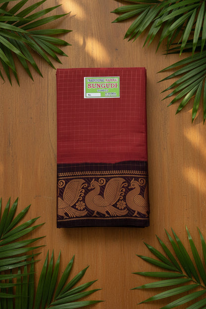 Zari Kattam -  Red Banana X Brown